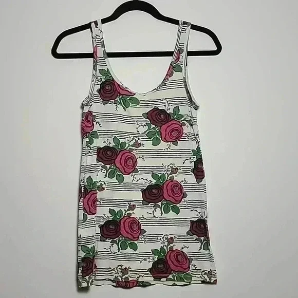 Juicy Couture RARE Sasha Floral Roses Tank Top Size Small - Picture 7 of 12